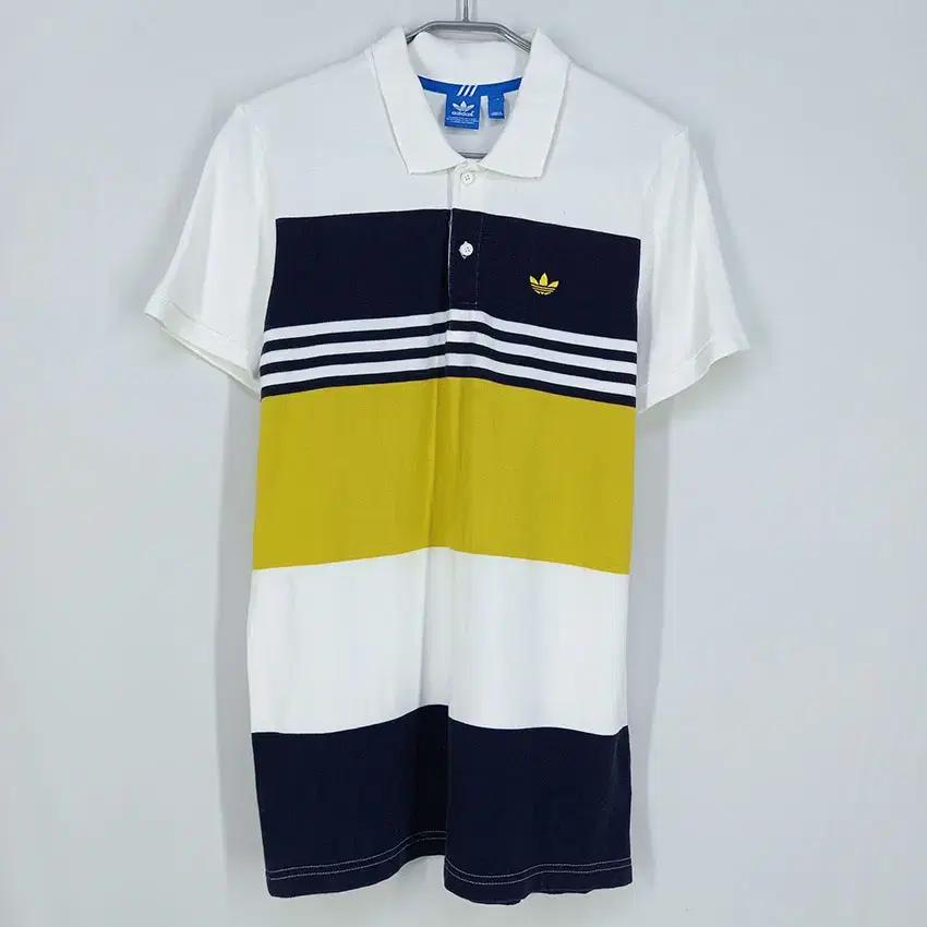 아디다스 남성 POLO 슬림 카라반팔티 화이트 (HU14343) 2