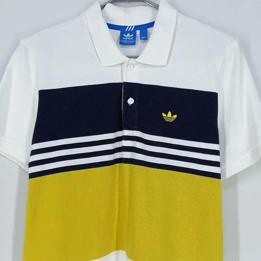 아디다스 남성 POLO 슬림 카라반팔티 화이트 (HU14343) 4