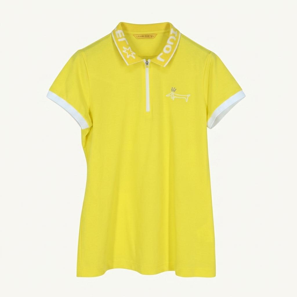 루이까스텔 여 집업 카라반팔티 엘로우 (HU32438) 1