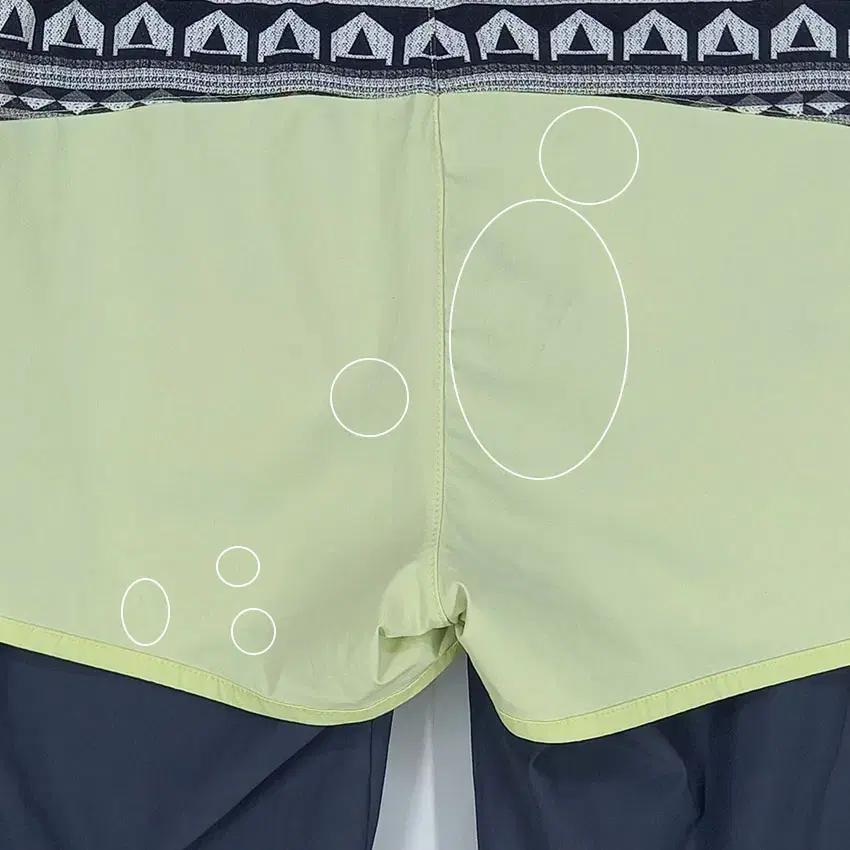 노스페이스 여 이중 6부 레깅스팬츠 챠콜 (HU32407) 9