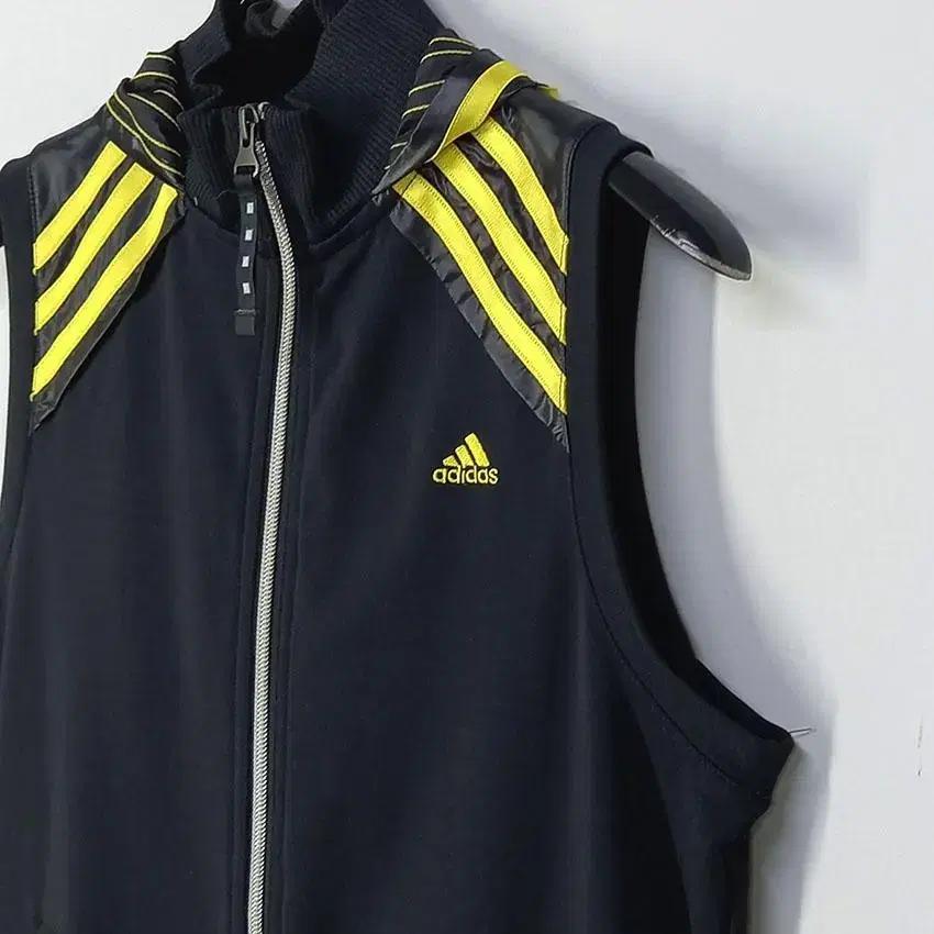 아디다스 여 COM I HD VEST민소매후드집업 블랙 (HU21549) 6