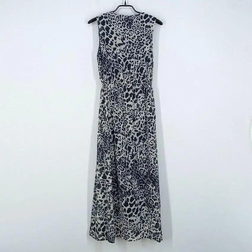 ITAN BAJU 레오파드 허리밴딩 롱원피스 블랙(HU23884) 3