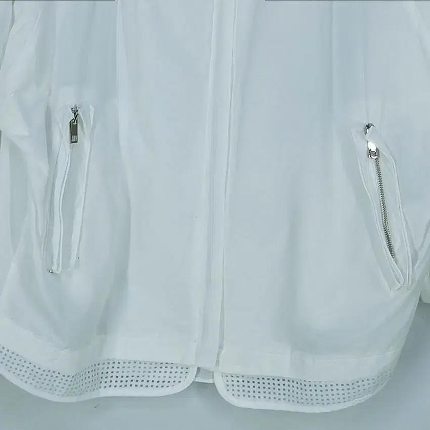 트리아나 소고 여 백펀칭 시스루 자켓 아이보리 (HU32338) 5