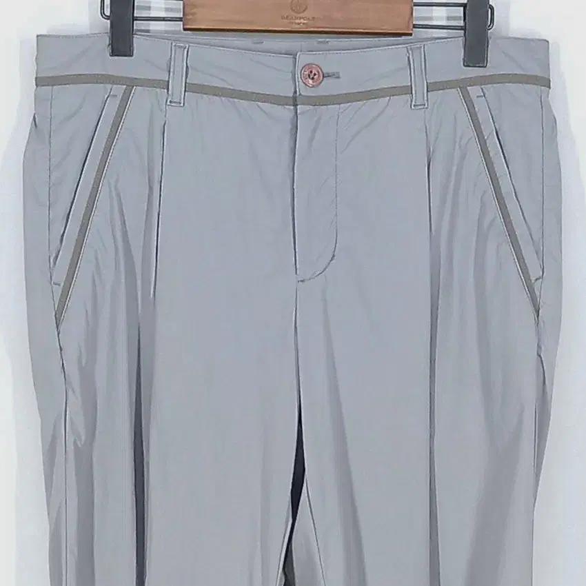 엘르골프 남성 스판 일자핏 춘하 팬츠 그레이80 (HU32312) 4