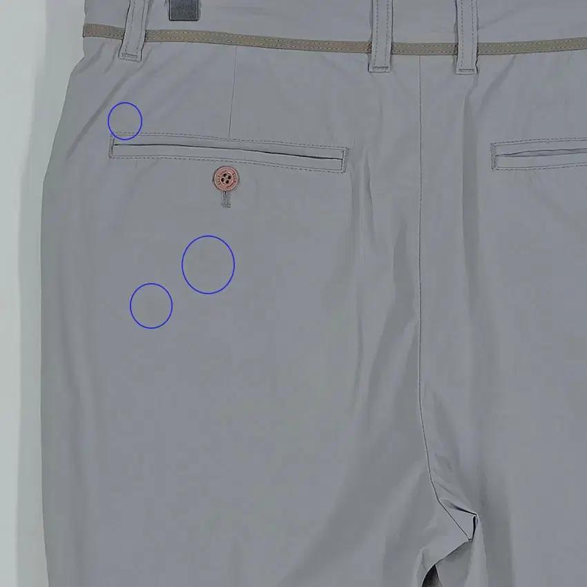 엘르골프 남성 스판 일자핏 춘하 팬츠 그레이80 (HU32312) 10