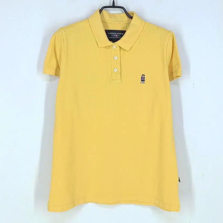 R.ATHLETIC JEANS 여 미니로고 카라반팔티 (HU32223) 2