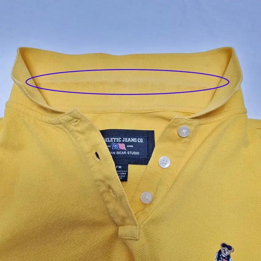 R.ATHLETIC JEANS 여 미니로고 카라반팔티 (HU32223) 9