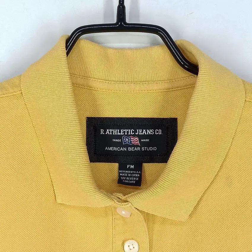R.ATHLETIC JEANS 여 미니로고 카라반팔티 (HU32223) 7