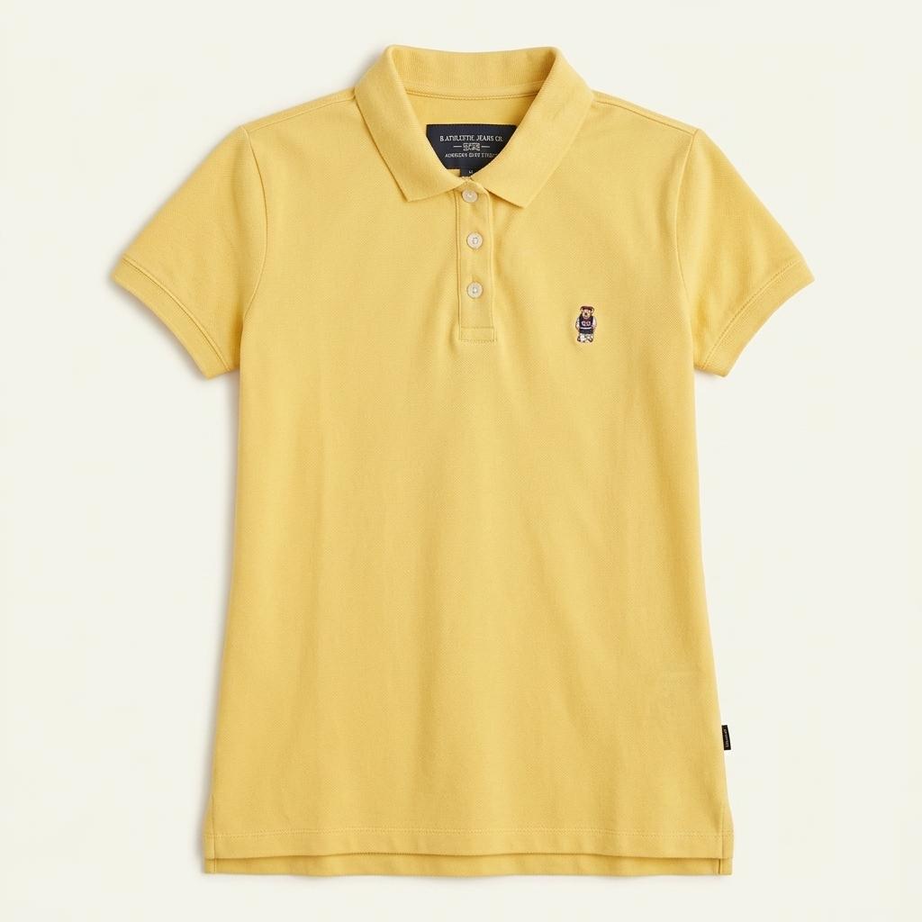 R.ATHLETIC JEANS 여 미니로고 카라반팔티 (HU32223) 1
