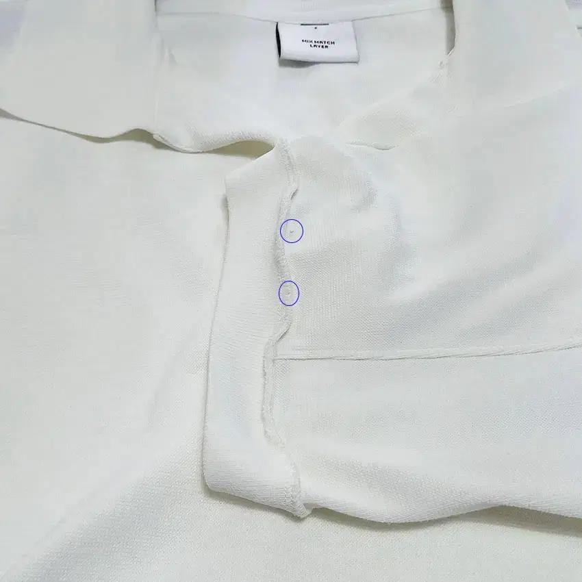 한섬믹스매치레이어 여 패치 카라반팔티 아이보리90 (HU32253) 10