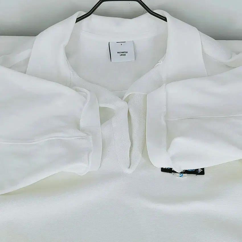 한섬믹스매치레이어 여 패치 카라반팔티 아이보리90 (HU32253) 6