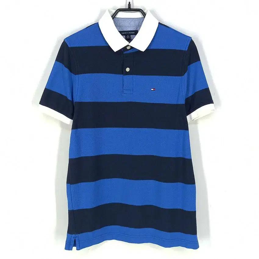 타미힐피거 여 네이비배색 카라반팔티 블루XS (HU24895) 2