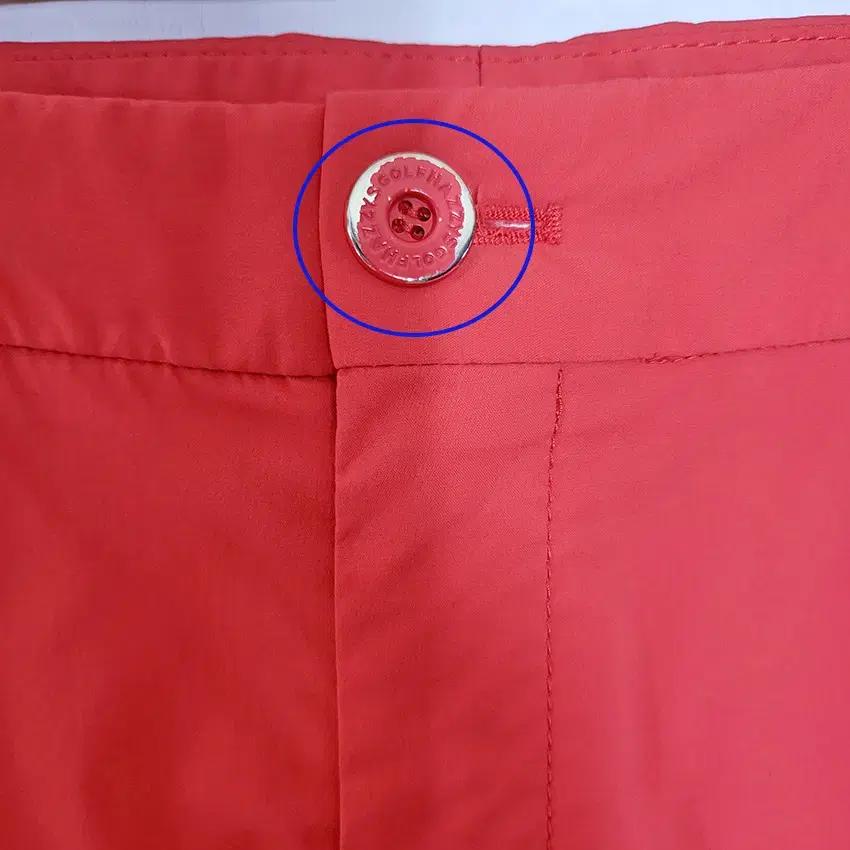 헤지스골프 남성 스판끼 춘하 일자핏 팬츠 레드82 (HU32079) 8