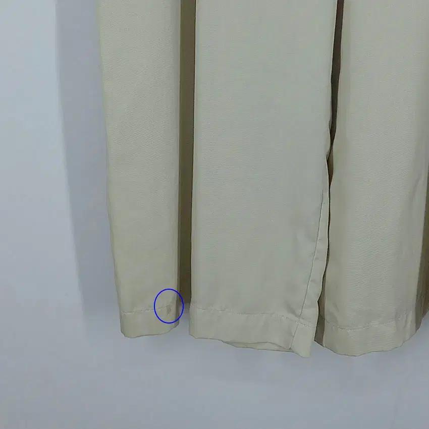 자라 여 솔리드 라이오셀 와이드팬츠 연베이지 (HU32071) 9