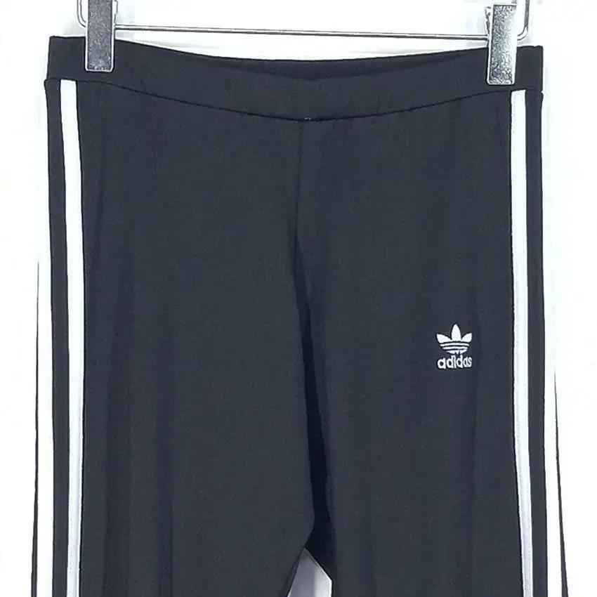 아디다스 여성 삼선 레깅스 블랙S (HU32070) 4