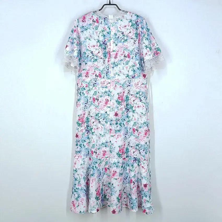 지지피엑스 여 레이스라인 플라워 미디원피스 화이트 (HU24634) 3