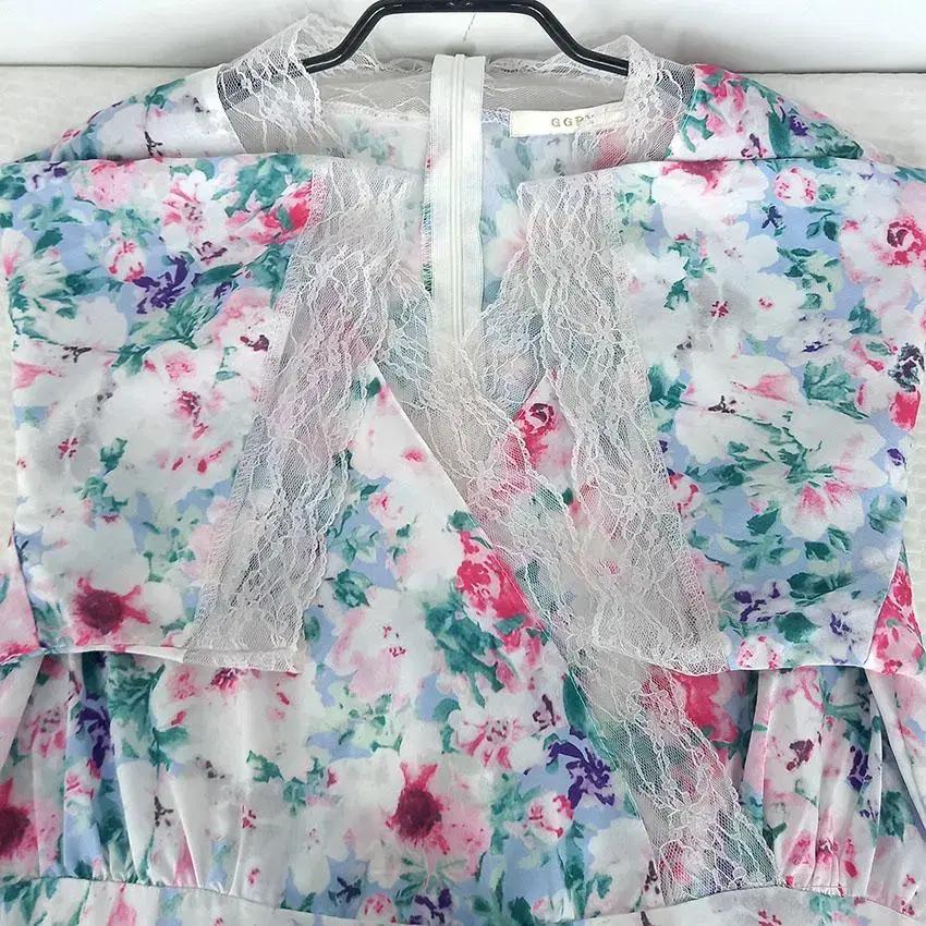 지지피엑스 여 레이스라인 플라워 미디원피스 화이트 (HU24634) 6