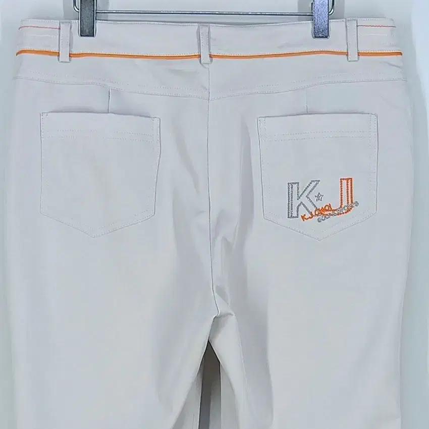 최경주 여성 폴리 일자핏 골프팬츠 그레이 (HU31869) 6