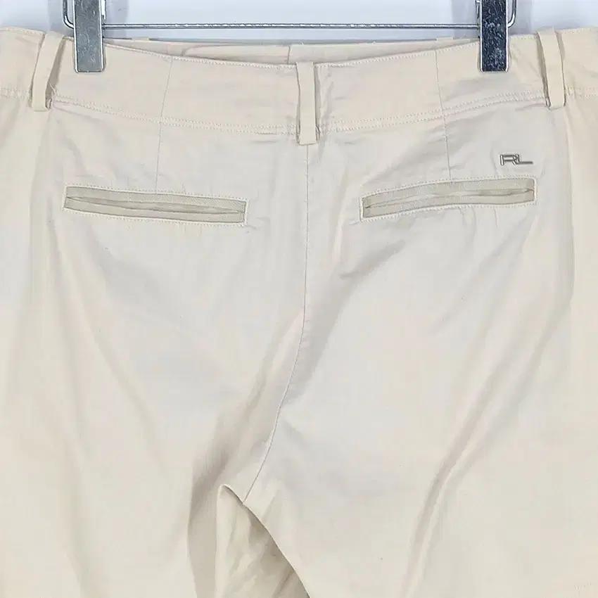 폴로골프 여성 코튼혼방 스판 미니팬츠 베이지(HU31850) 6