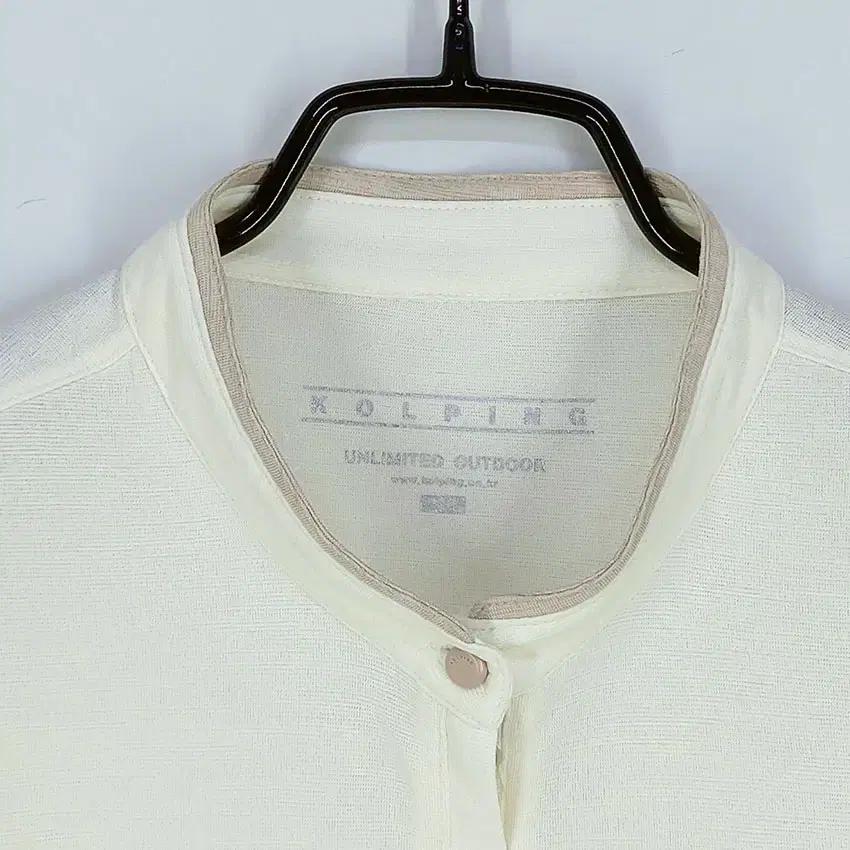 콜핑 여 히든반집업 얇은 반팔티 연노랑 (HU31774) 7