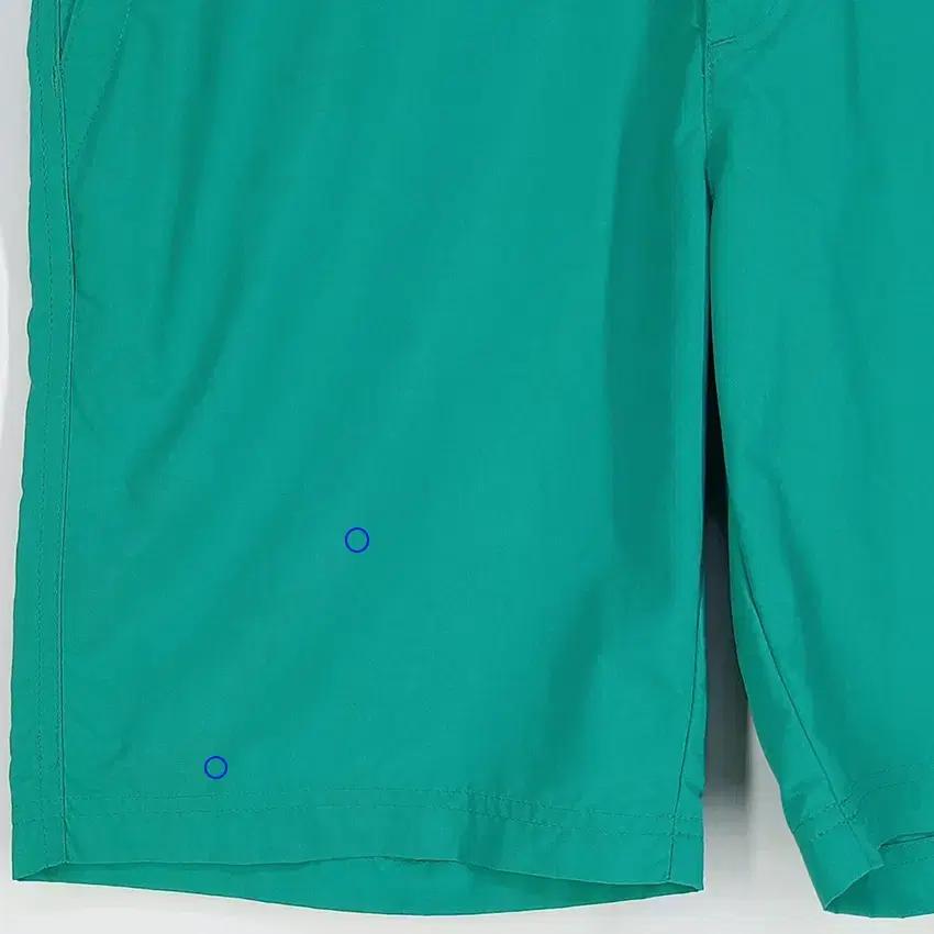 노스페이스 남성 나일론 허리로고 반바지 그린75 (HU31675) 9