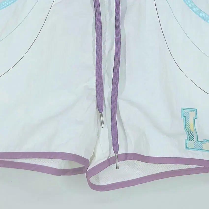 르꼬끄 여성 나일론 미니 밴딩팬츠 연아이보리M (HU31649) 5