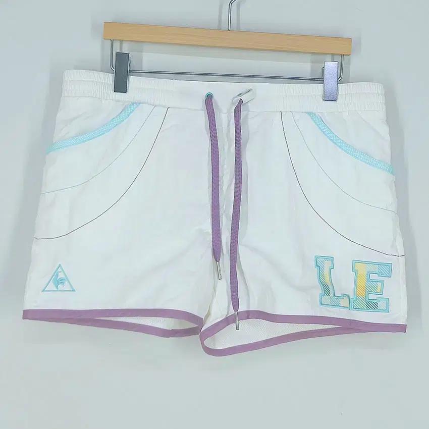 르꼬끄 여성 나일론 미니 밴딩팬츠 연아이보리M (HU31649) 2