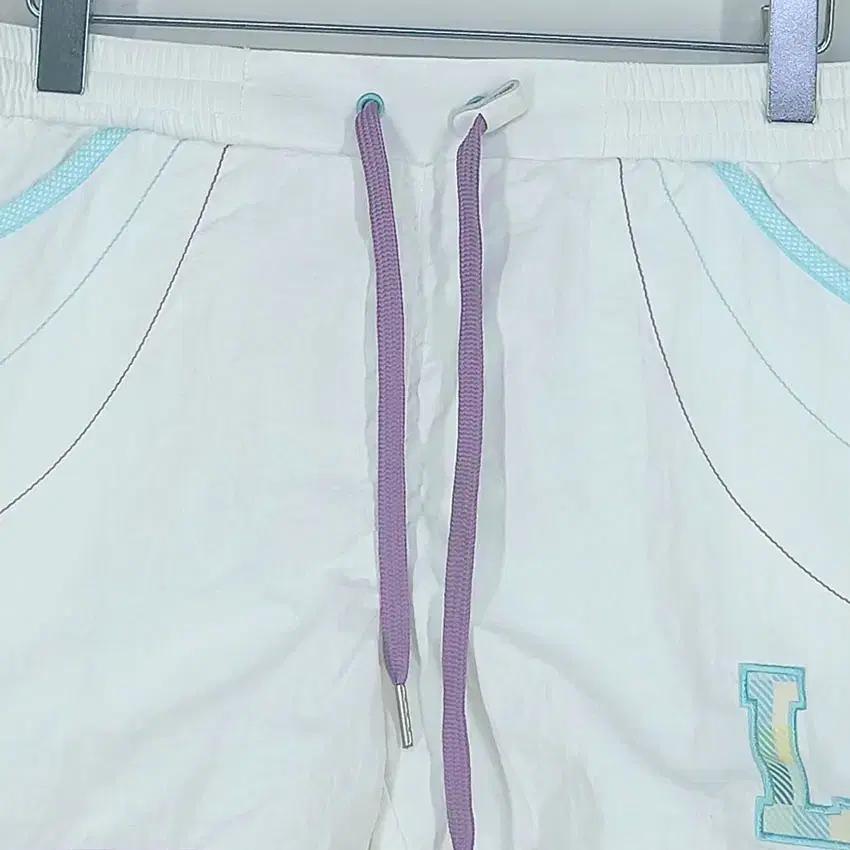 르꼬끄 여성 나일론 미니 밴딩팬츠 연아이보리M (HU31649) 4