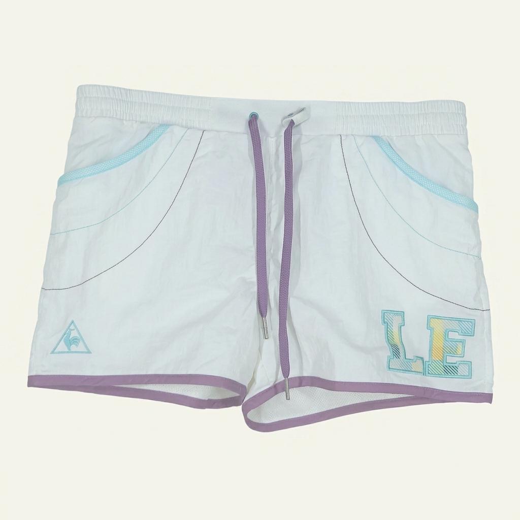 르꼬끄 여성 나일론 미니 밴딩팬츠 연아이보리M (HU31649) 1