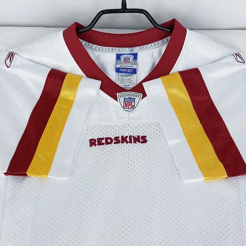 리복 여성 NFL 레드스킨 미식축구 유니폼 화이트 (HU31630) 6
