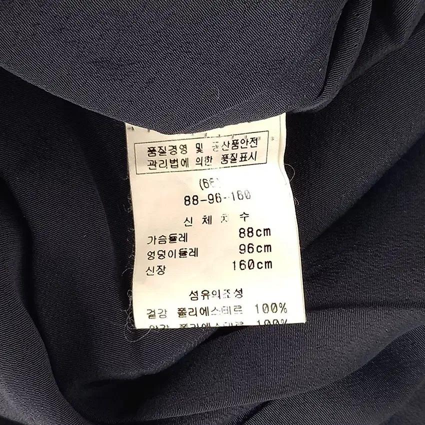 이헌영 여 레이스넥 플라워 쉬폰원피스 네이비 (HU31583) 8