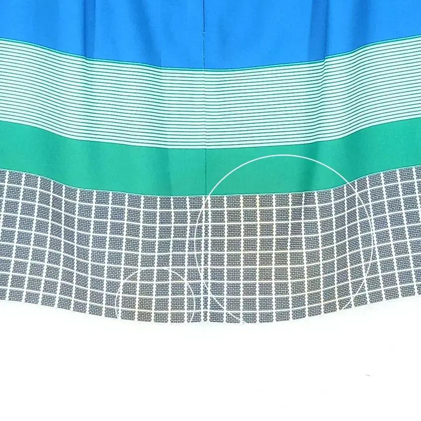 씨씨콜렉트 여 패턴 배색 미니스커트 네이비 (HU31542) 8