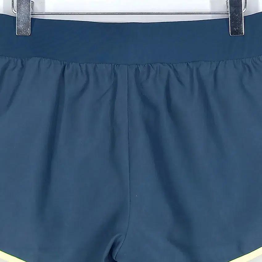 데상트 여성 허리밴딩 형광라인 미니팬츠 네이비75 (HU31531) 6