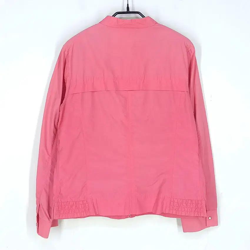 라코스테 여 미니로고 면혼방 집업자켓 핑크 (HU31207) 3