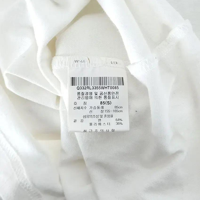 르꼬끄 여성 프린팅 라운드긴팔티 아이보리 (HU31193) 8