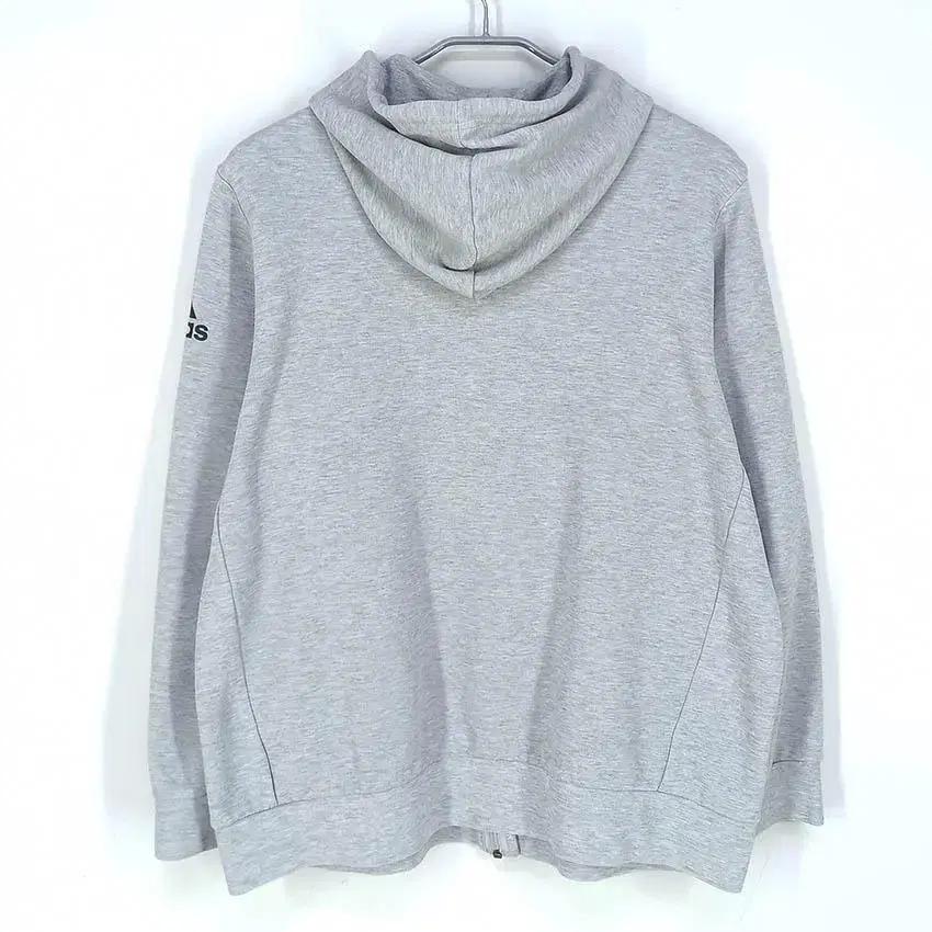 아디다스 여 MH PLAIN FZ 후드집업 그레이 (HU28875) 3