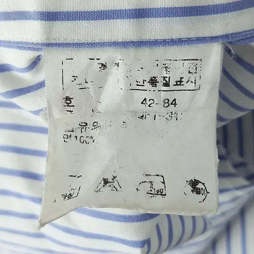 랄프로렌 남 커스텀핏 스트라이프셔츠 화이트42-84 (HU21942) 8