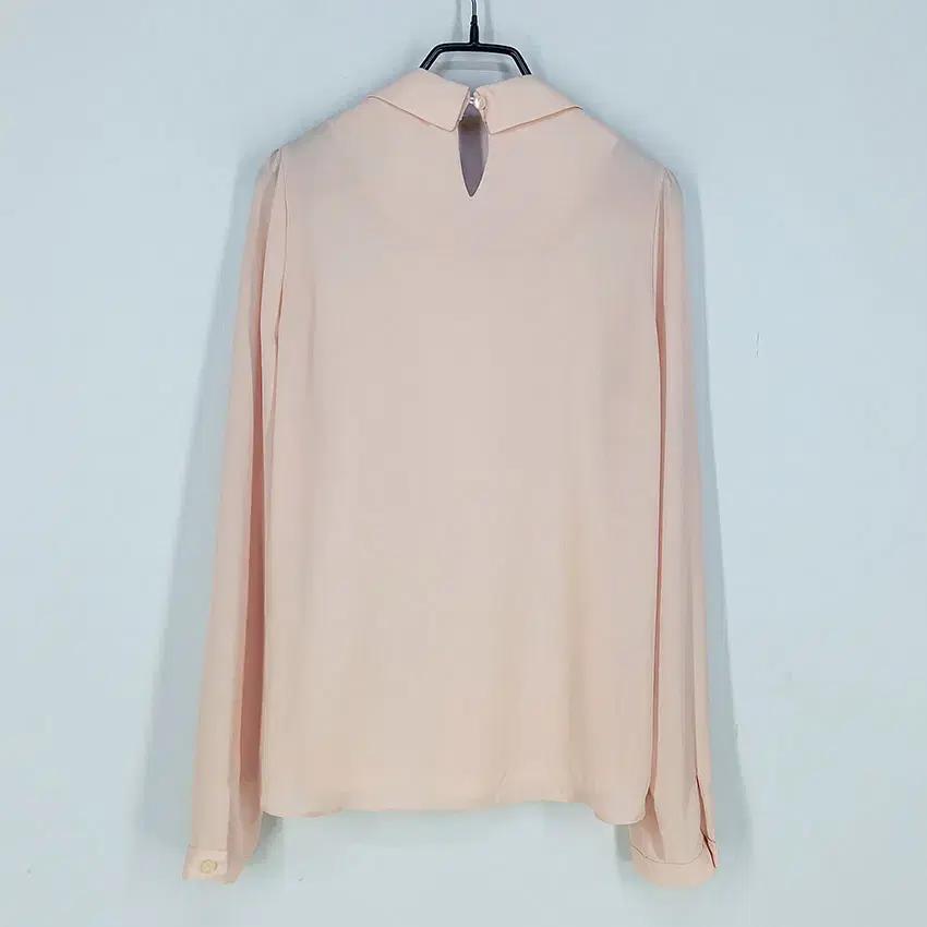 온앤온 여 넥비즈 금사 쉬폰블라우스 핑크베이지82 (HU30975) 3