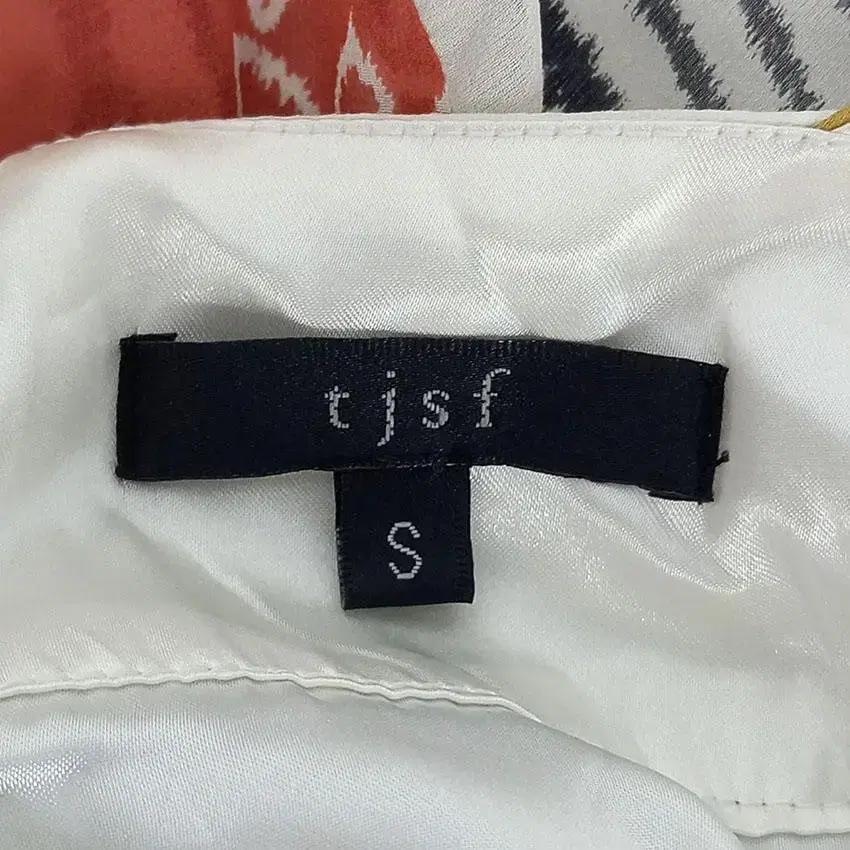 tjsf 여 백트임 넥끈 언발 쉬폰원피스 연크림S (HU24268) 7