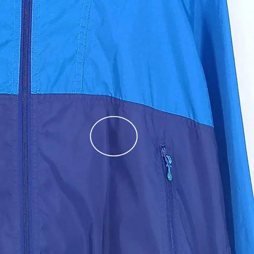 노스페이스 남성 나일론 후드고정 바람막이 블루95 (HU30859) 9