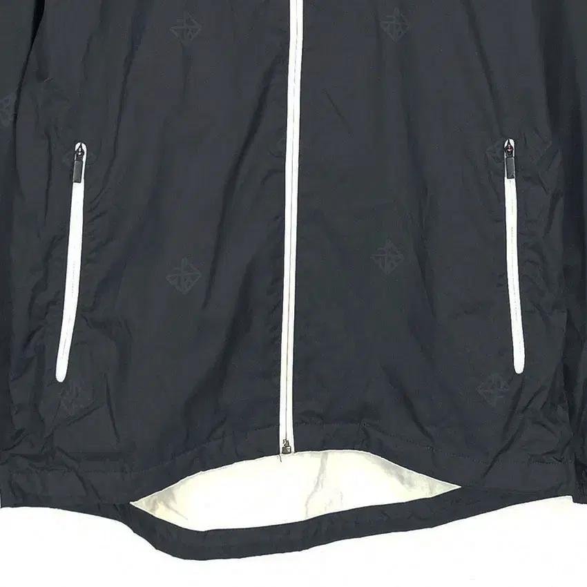 아디다스 남 REAL LT AOP 바람막이자켓 블랙95 (HU30699) 5