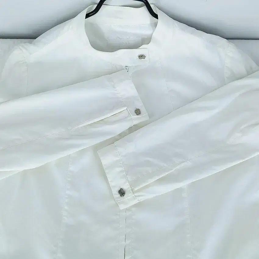 SJSJ 여 밑단밴딩 나일론혼방 집업자켓 아이보리82 (HU21683) 6