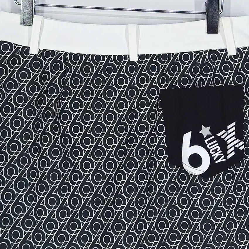 팬텀 여 나일론 스판 미니 치마바지 연아이보리67 (HU30588) 6