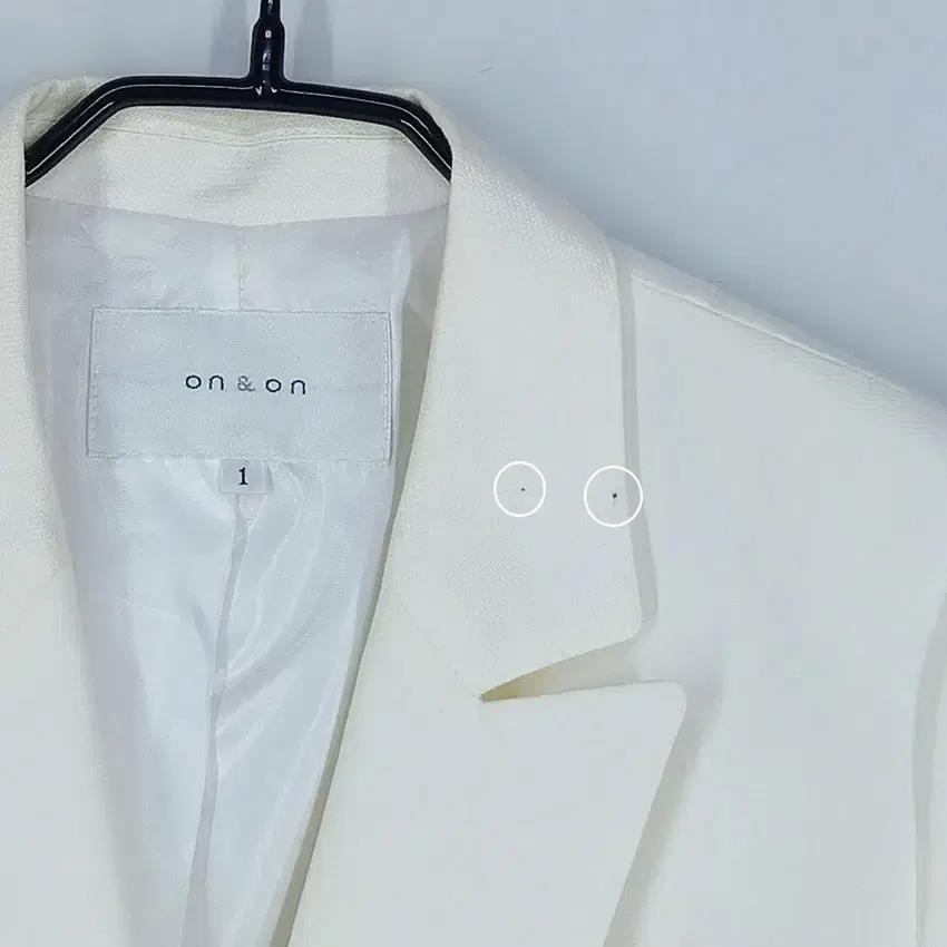 온앤온 여 마혼방 행거치프 춘추자켓 아이보리 (HU30501) 11