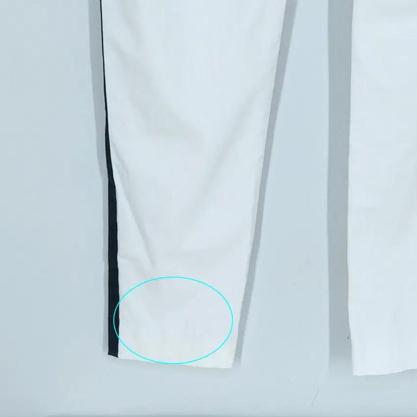 와이드앵글 여 면혼방 스판 스키니팬츠 연아이보리 (HU30398) 9
