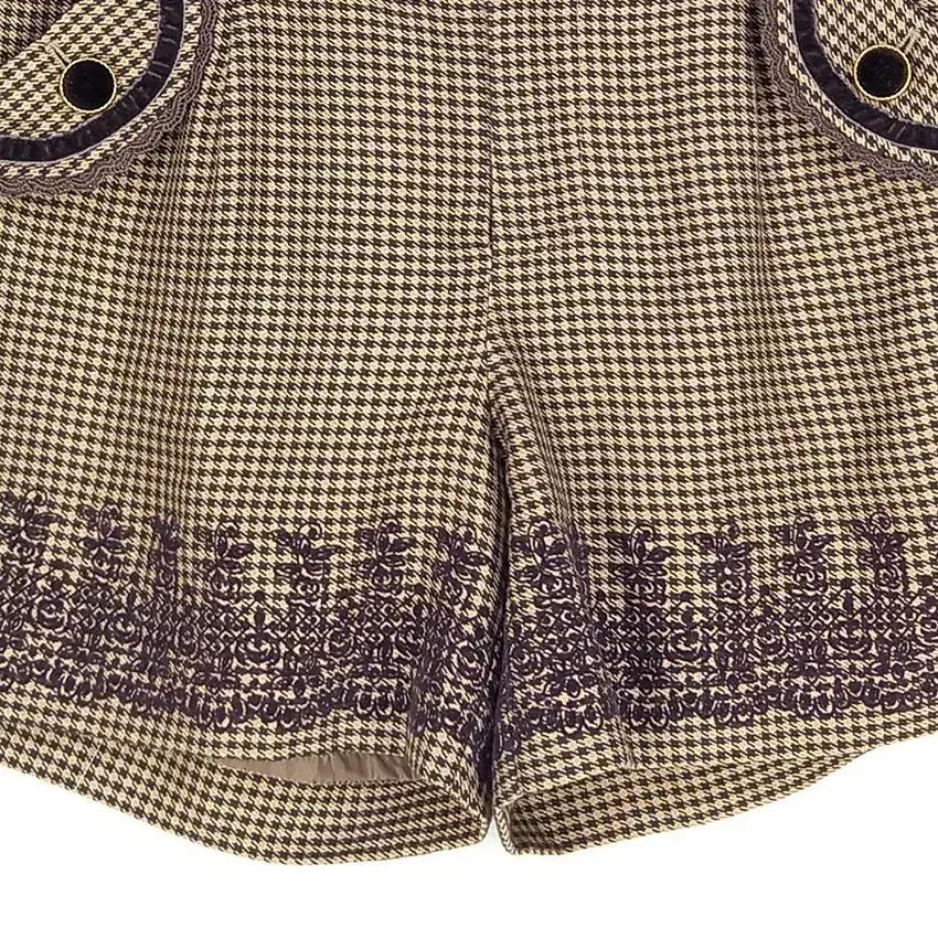 axes femme 뒷밴딩 하운드 미니팬츠 브라운 (HU30378) 5