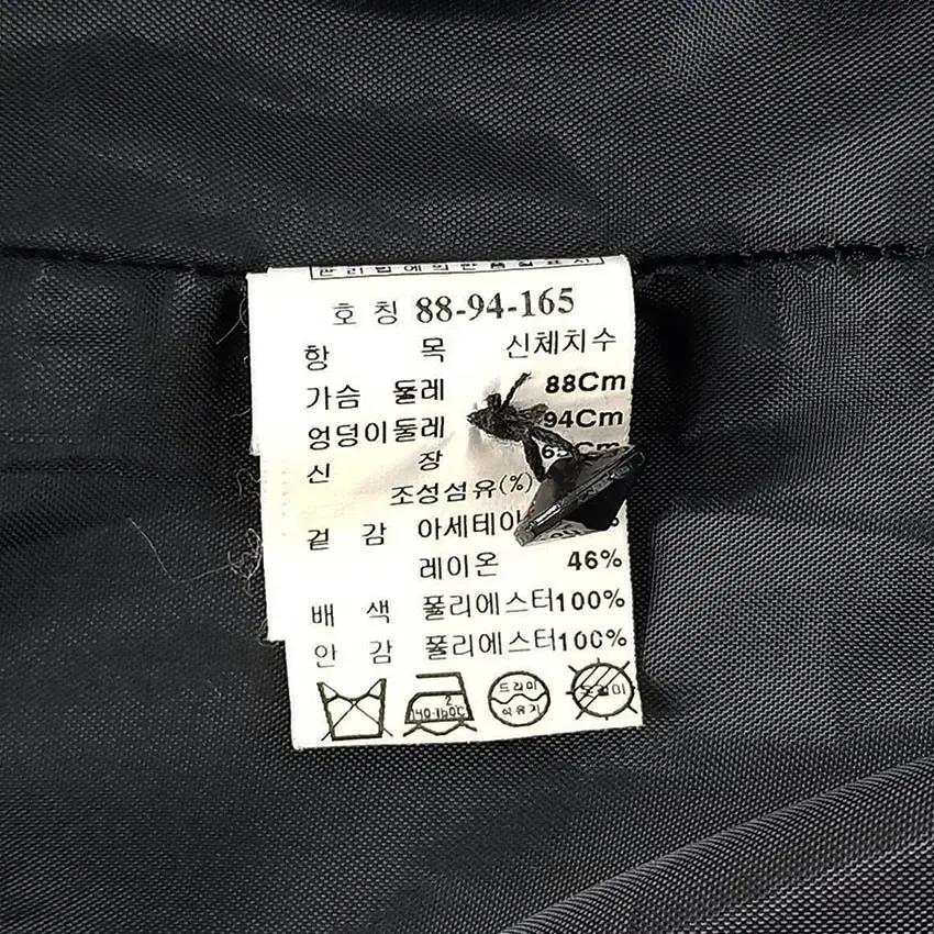 잇미샤 여 레이온혼방 춘추 새틴 원피스 블랙 (HU30363) 8