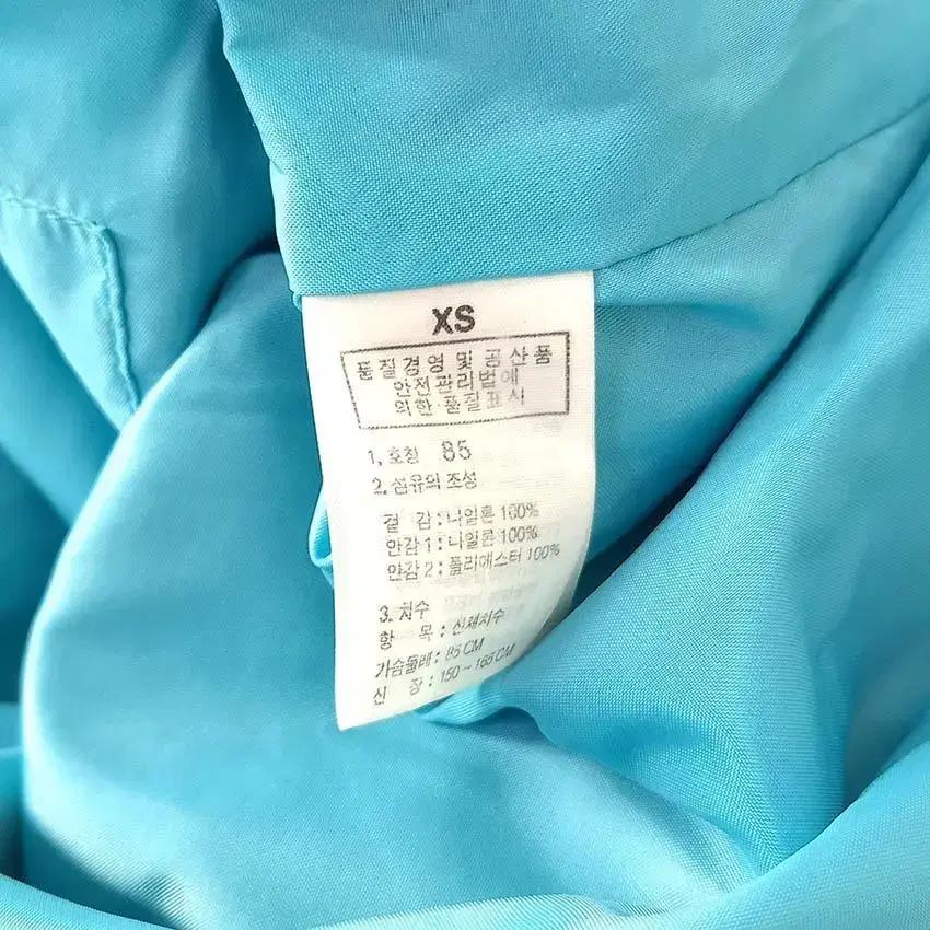 노스페이스 여 소매자수 나일론 바람막이 네이비 (HU29961) 8