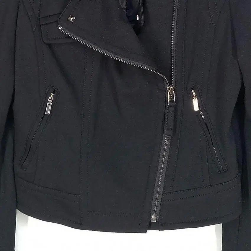 씨씨클럽 여 레이온혼방 라이더자켓 블랙 (HU29957) 5
