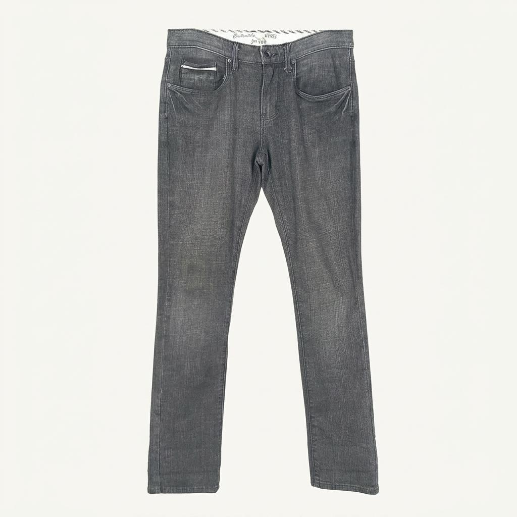 반스 남 슬림핏 워싱 데님팬츠 그레이29 (HU29900) 1